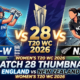 ENG-W vs NZ-W Dream11 Team Match 28 T20 WC 2026