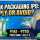 Knack Packaging Ltd IPO
