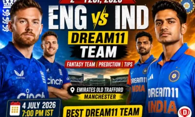 ENG vs IND Dream11 Team 2nd T20i 2026: Dream11 Prediction हिंदी