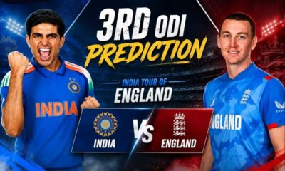 IND vs ENG Dream11 Prediction 3rd ODI 2026: प्लेइंग XI और ड्रीम11 टीम (19-07-2026)