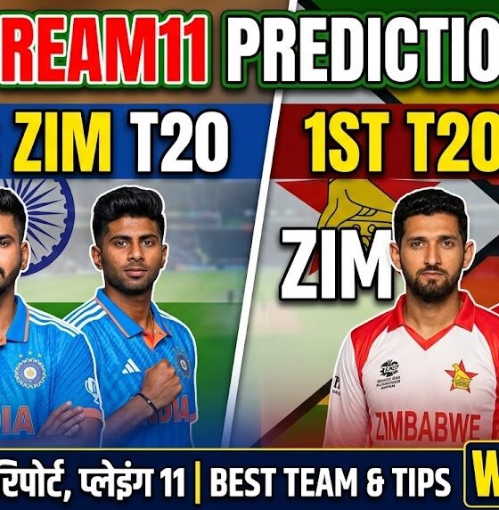 IND vs ZIM Dream11 Prediction 2026