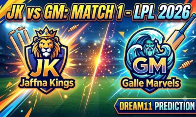 JK vs GM Dream11 Team Match 1 LPL 2026