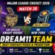 LAS vs NY Dream11 Team MLC 2026 Match 20