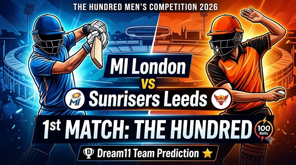 ML vs SUL Dream11 Team Match 1st The 100