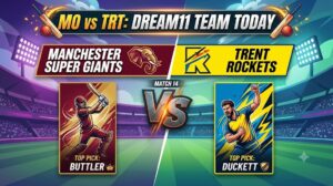MO vs TRT Dream11 Team Match 14: Pitch Report, Playing 11 & Fantasy Tips