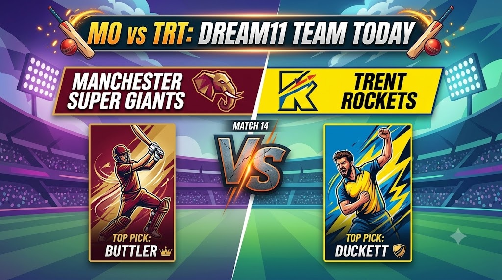 MO vs TRT Dream11 Team Match 14 The Hundred 2026