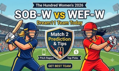 SOB-W vs WEF-W Dream11 Team Today