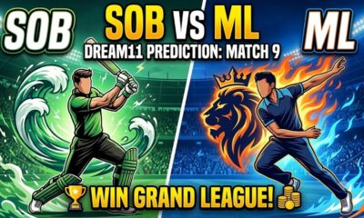 SOB vs ML Dream11 Team Prediction Match 9