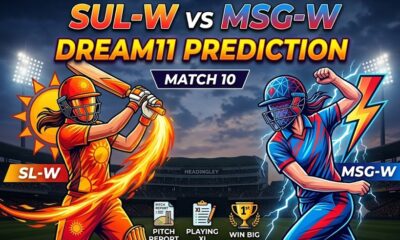 SUL-W vs MSG-W Dream11 Team Match 10 Prediction