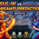 SUL-W vs MSG-W Dream11 Team Match 10 Prediction