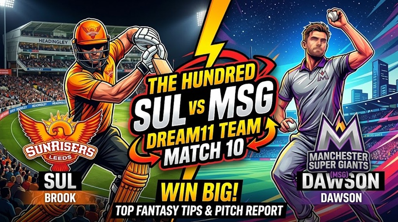 SUL vs MSG Dream11 Team Prediction Match 10