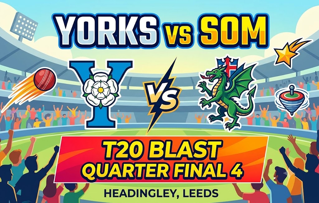 YOR vs SOM Dream11 Prediction Quater Final 4