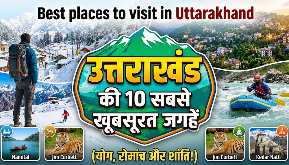 Best Places To Visit In Uttarakhand
