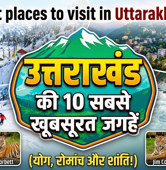 Best Places To Visit In Uttarakhand