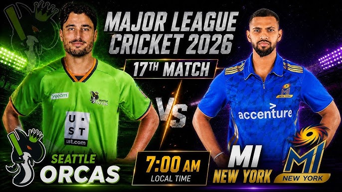 SEA vs NY Dream11 Team Match 17 MLC 2026