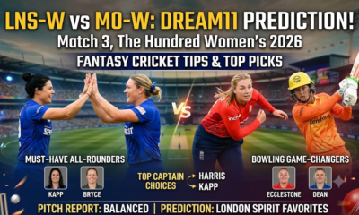 LNS-W vs MO-W Dream11 Team