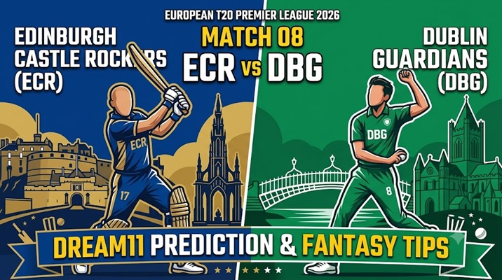 ECR vs DNG Dream11 Prediction Match 8 ETPL 2026