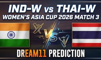 IND-W vs THAI-W Dream11 Prediction Match 3