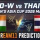 IND-W vs THAI-W Dream11 Prediction Match 3