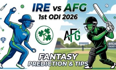 IRE vs AFG Dream11 Prediction 1st ODI 2026