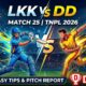 LKK vs DD Dream11 Prediction Match 25 TNPL 2026