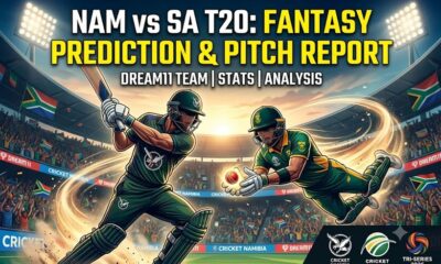 NAM vs SA Dream11 Prediction 1st T20I Tri Nation Series 2026
