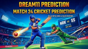 NRK vs SS Dream11 Prediction Match 24 TNPL 2026: Pitch Report, Fantasy Tips & Playing 11