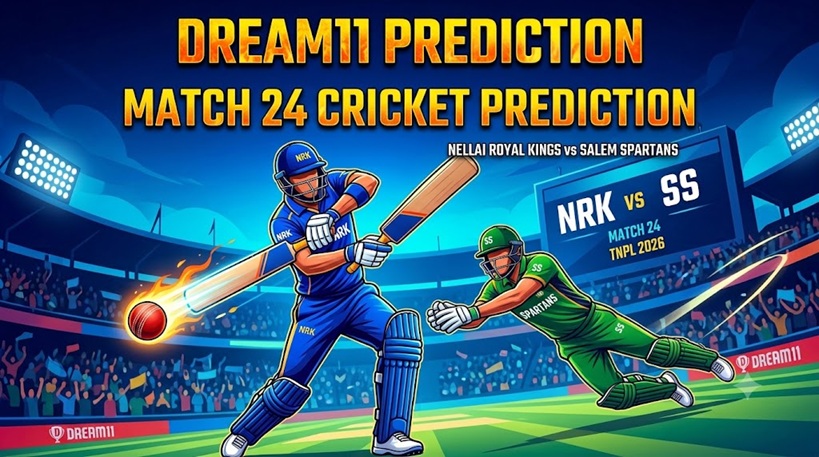 NRK vs SS Dream11 Prediction Match 24 TNPL 2026