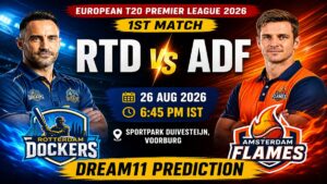 RTD vs ADF Dream11 Prediction: Dream11 Team, Probable XI & Fantasy Tips