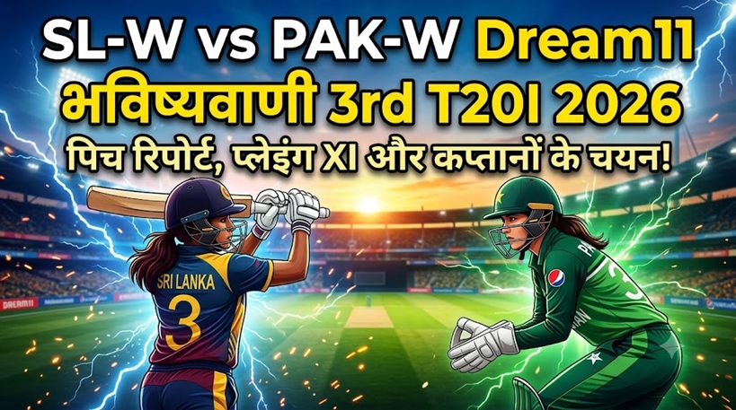SL-W vs PAK-W Dream11 Prediction 3rd T20I 2026