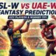 SL-W vs UAE-W Dream11 Prediction