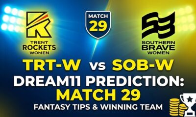 TRT-W vs SOB-W Dream11 Prediction Match 29