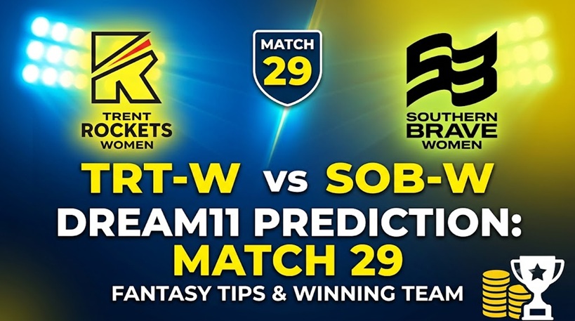 TRT-W vs SOB-W Dream11 Prediction Match 29