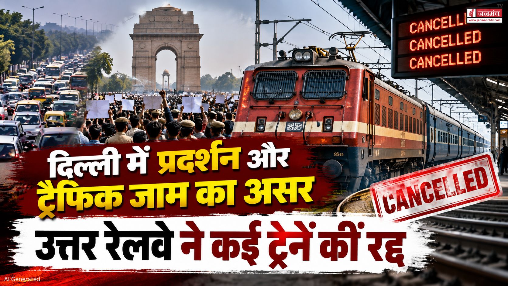 Delhi train update
